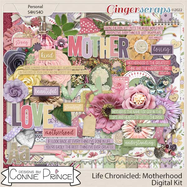 Life Chronicled: Motherhood - Kit by Connie Prince
