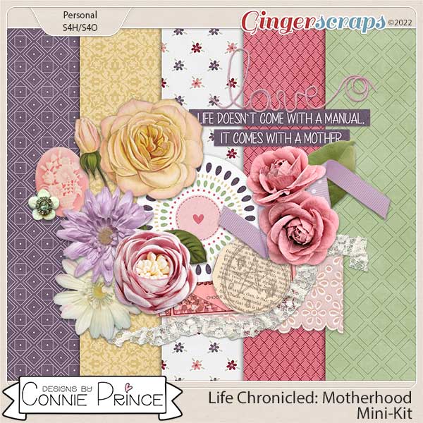 Life Chronicled: Motherhood - MiniKit by Connie Prince