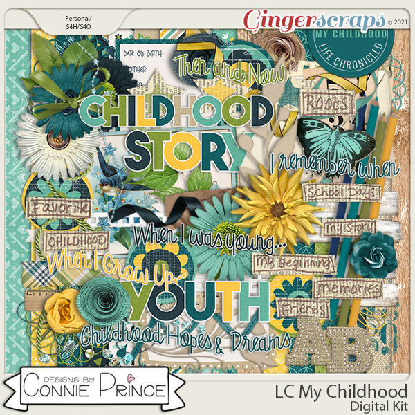 Life Chronicled: My Childhood - Kit by Connie Prince