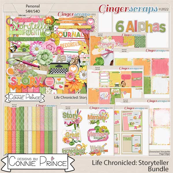 Life Chronicled: Storyteller - Bundle by Connie Prince