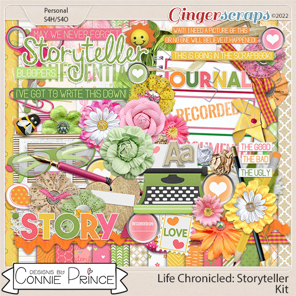 Life Chronicled: Storyteller - Kit by Connie Prince