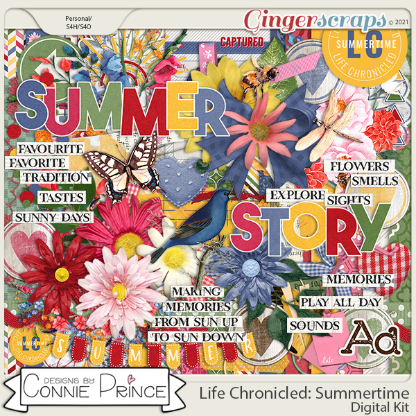 Life Chronicled: Summertime - Kit by Connie Prince