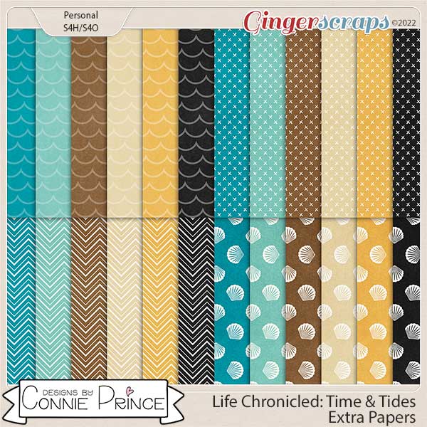 Life Chronicled: Time & Tides - Extra Papers by Connie Prince