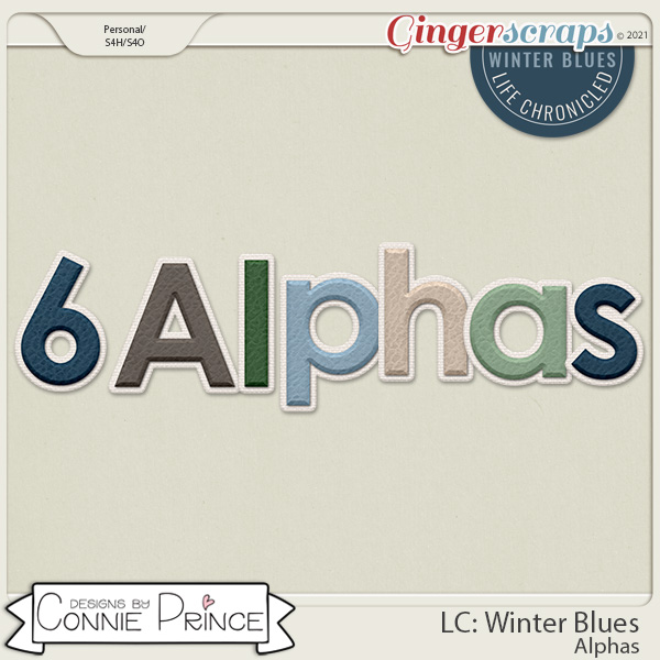 Life Chronicled: Winter Blues - Alpha Pack AddOn by Connie Prince