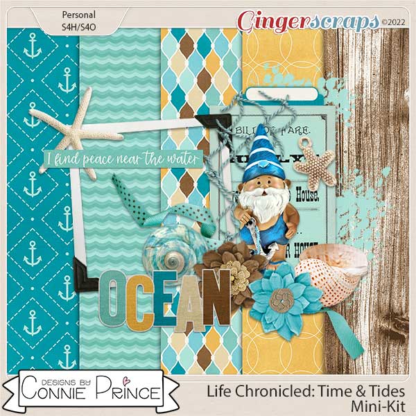 Life Chronicled: Time & Tides - MiniKit by Connie Prince