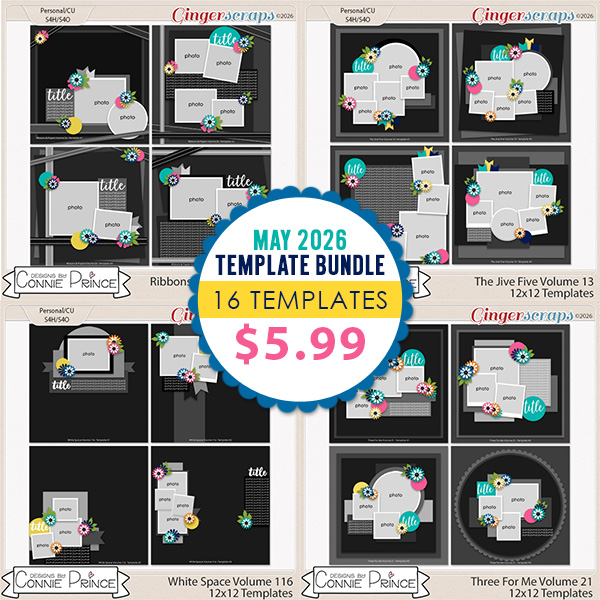 May 2026 Template Bundle by Connie Prince