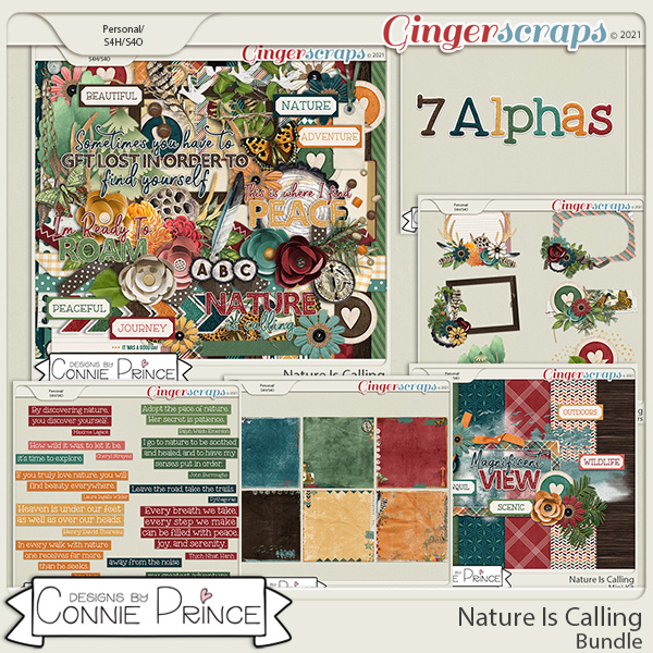 Nature Is Calling  - Bundle by Connie Prince
