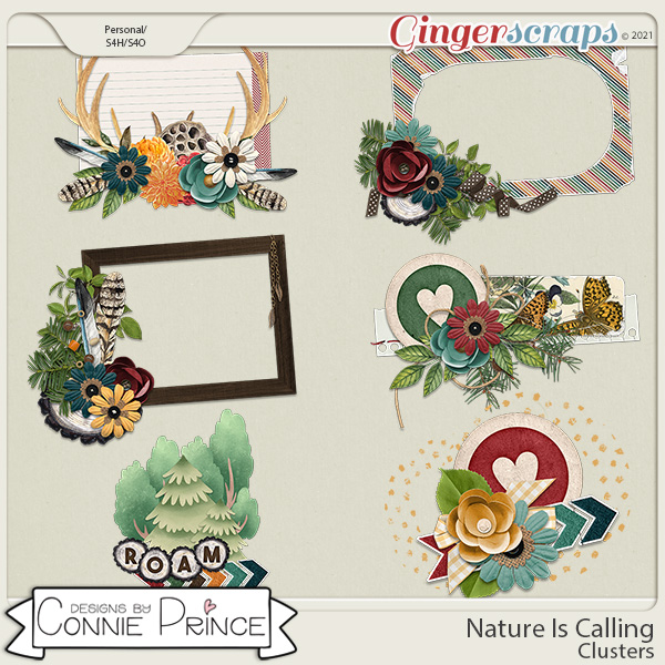 Nature Is Calling  - Clusters by Connie Prince