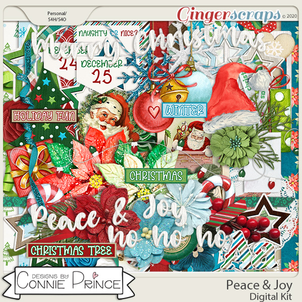 Peace & Joy - Kit by Connie Prince