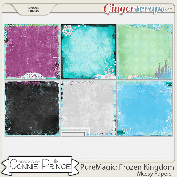 PureMagic: Frozen Kingdom - Messy Papers by Connie Prince