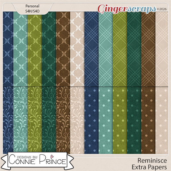 Reminisce - Extra Papers by Connie Prince