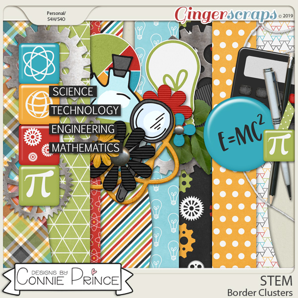 STEM - Border Clusters by Connie Prince