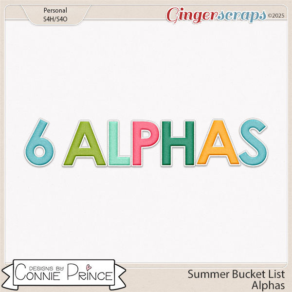 Summer Bucket List - Alpha Pack AddOn by Connie Prince