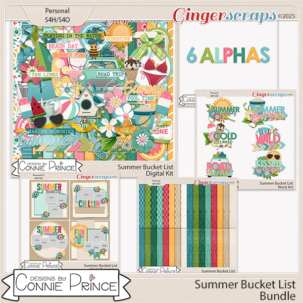Summer Bucket List - Bundle by Connie Prince