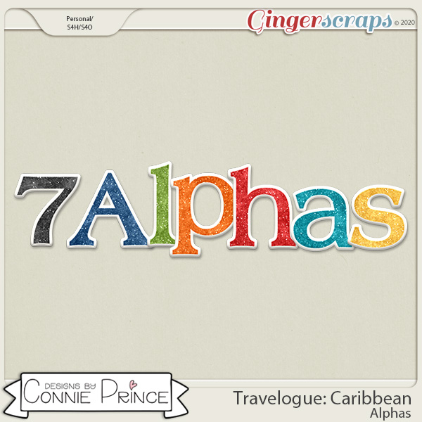 Travelogue Caribbean - Alpha Pack AddOn by Connie Prince