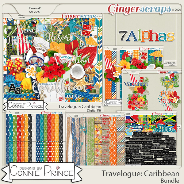 Travelogue Caribbean - Bundle by Connie Prince