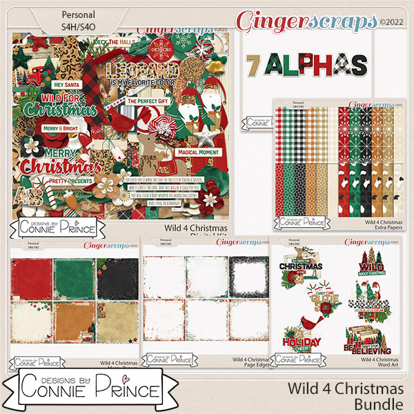 Wild 4 Christmas - Bundle by Connie Prince