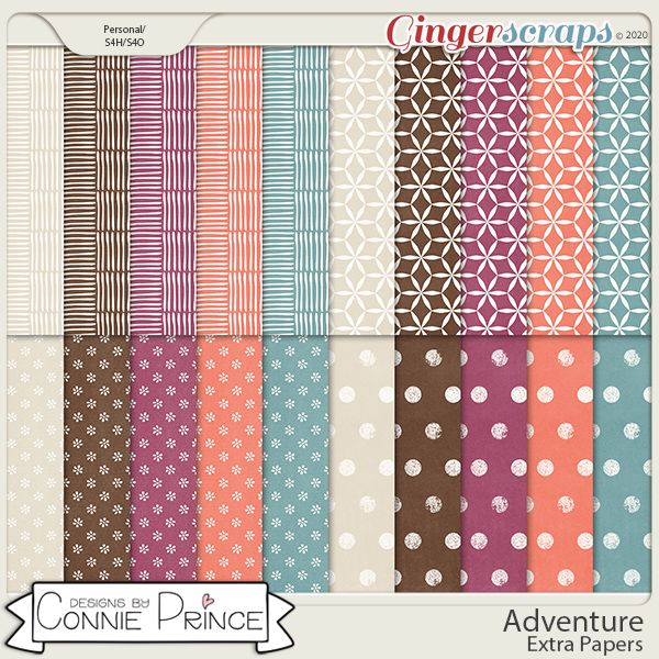 Adventure - Extra Papers by Connie Prince