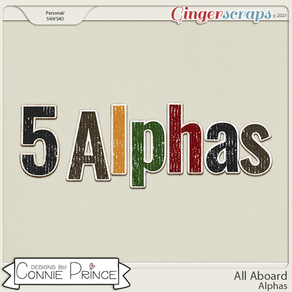 All Aboard  - Alpha Pack AddOn by Connie Prince