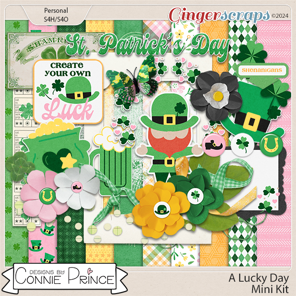 A Lucky Day - Mini Kit by Connie Prince
