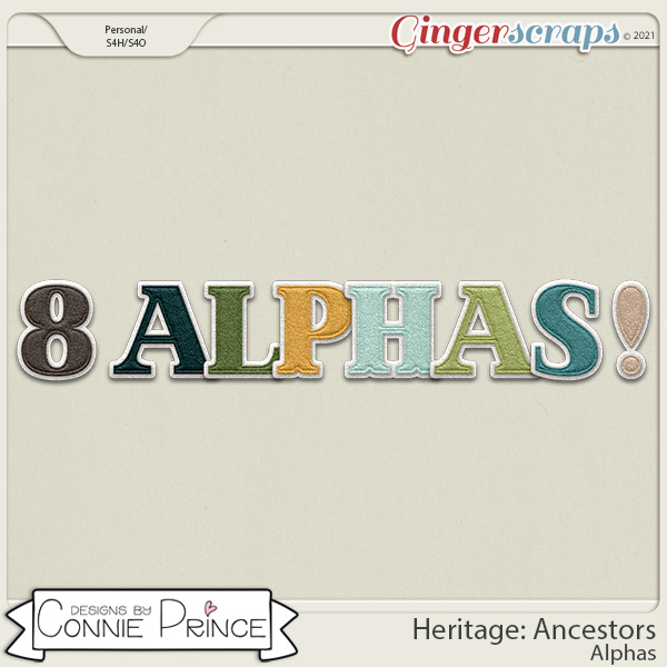 Heritage: Ancestors - Alpha Pack AddOn by Connie Prince