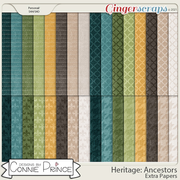 Heritage: Ancestors - Extra Papers by Connie Prince