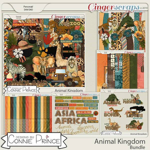 Animal Kingdom - Bundle by Connie Prince