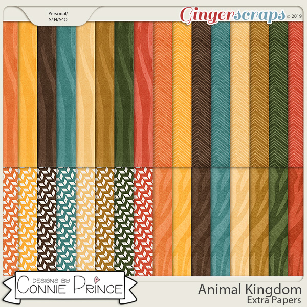Animal Kingdom - Extra Papers  by Connie Prince