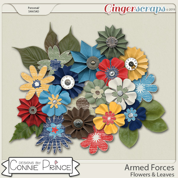 Armed Forces - Flower Pack by Connie Prince
