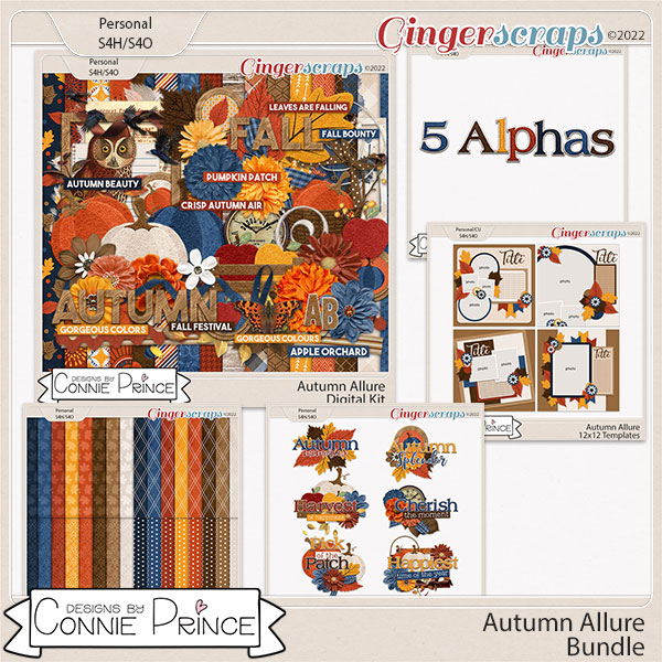 Autumn Allure - Bundle by Connie Prince