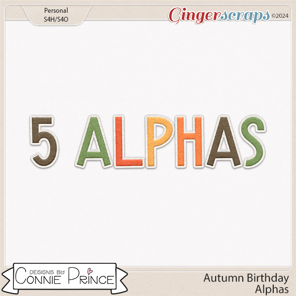 Autumn Birthday - Alpha Pack AddOn by Connie Prince