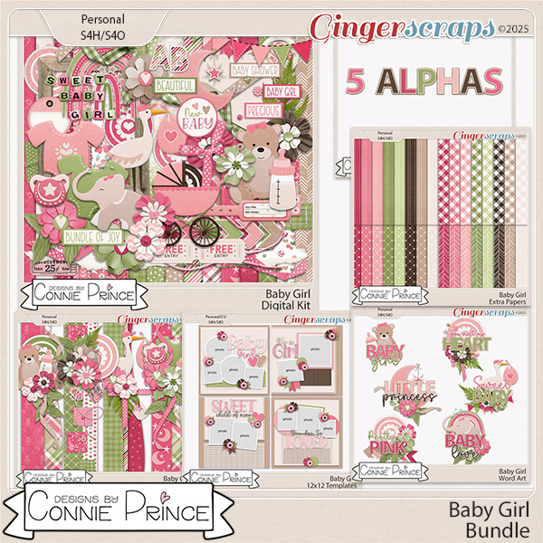 Baby Girl - Bundle by Connie Prince