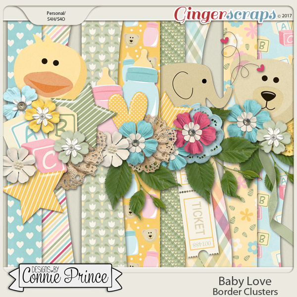 Baby Love - Border Clusters