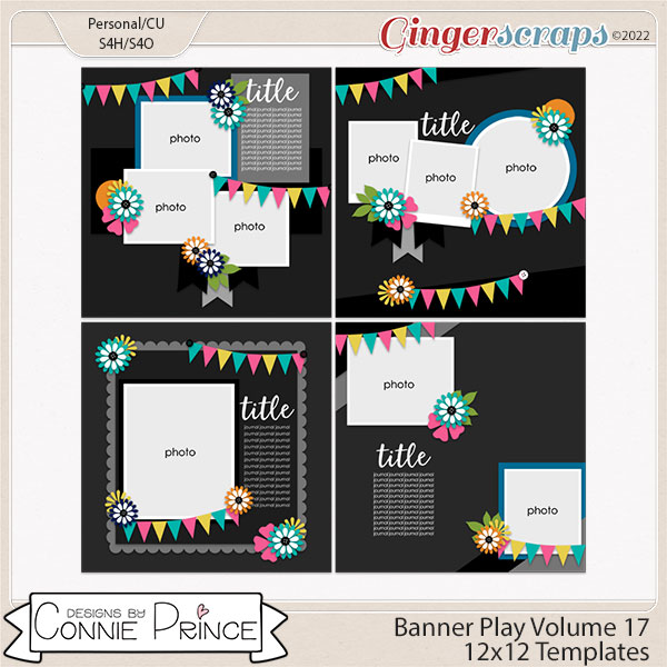 Banner Play Volume 17 - 12x12 Temps (CU Ok) by Connie Prince