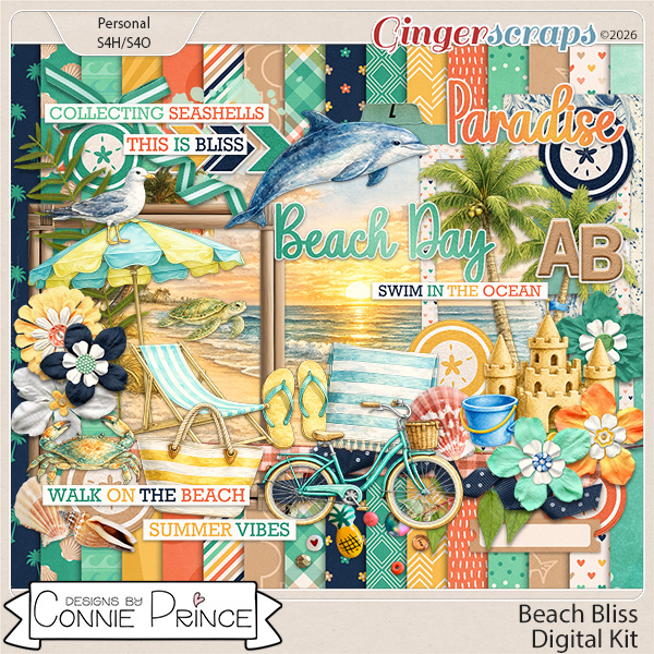 Beach Bliss - Kit by Connie Prince
