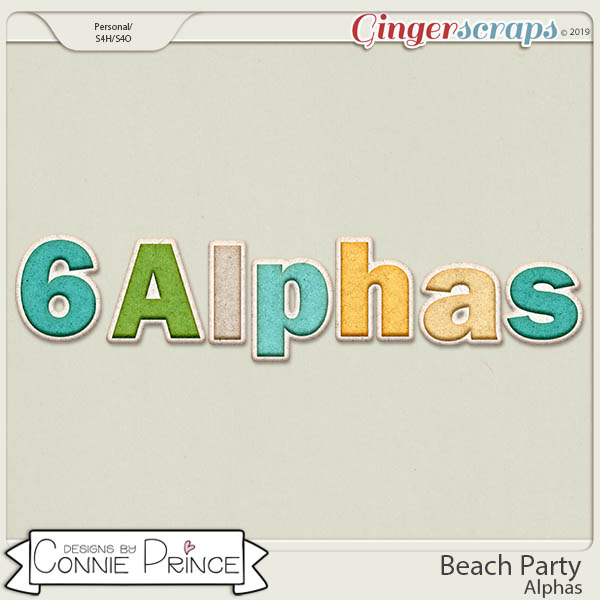 Beach Party - Alpha Pack AddOn by Connie Prince