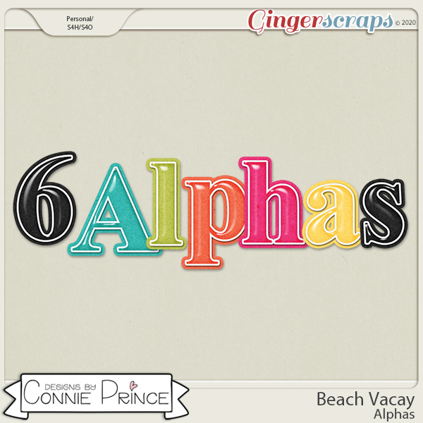 Beach Vacay - Alpha Pack AddOn by Connie Prince