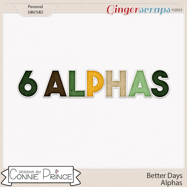 Better Days - Alpha Pack AddOn by Connie Prince