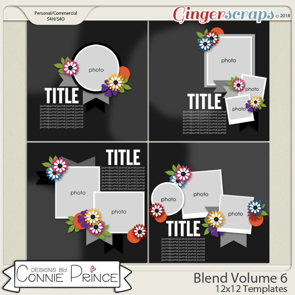 Blend Volume 6 - 12x12 Temps (CU Ok) by Connie Prince
