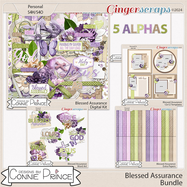 Blessed Assurance - Bundle by Connie Prince