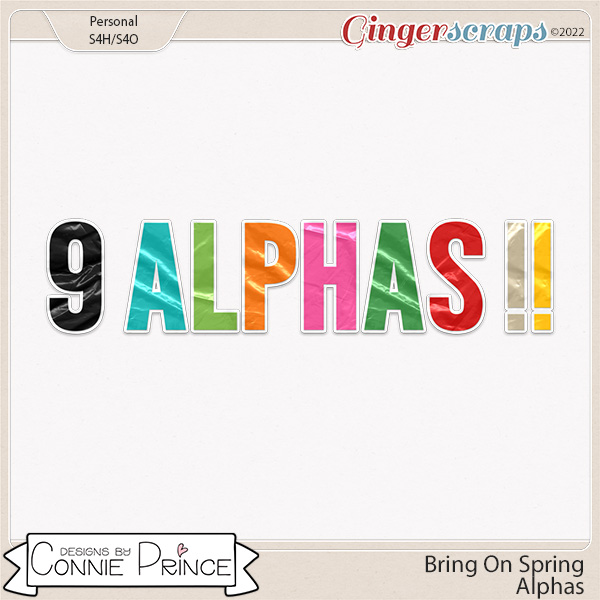 Bring On Spring - Alpha Pack AddOn by Connie Prince