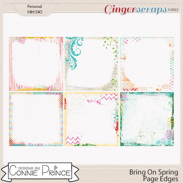 Bring On Spring - Page Edges by Connie Prince