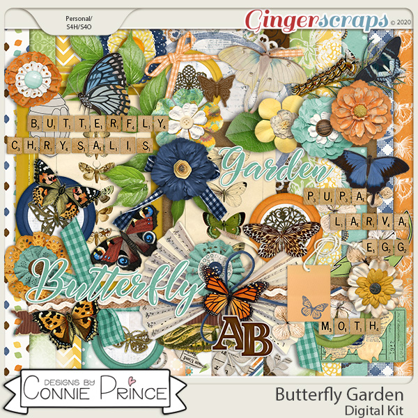 Butterfly Garden - Kit by Connie Prince