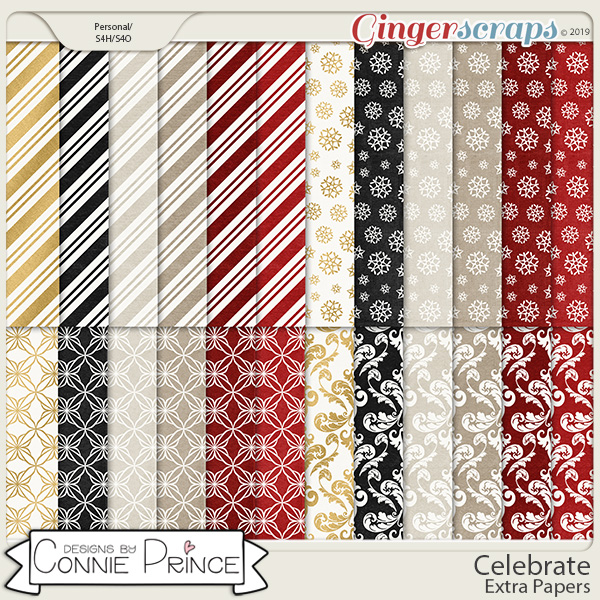 Celebrate - Extra Papers by Connie Prince