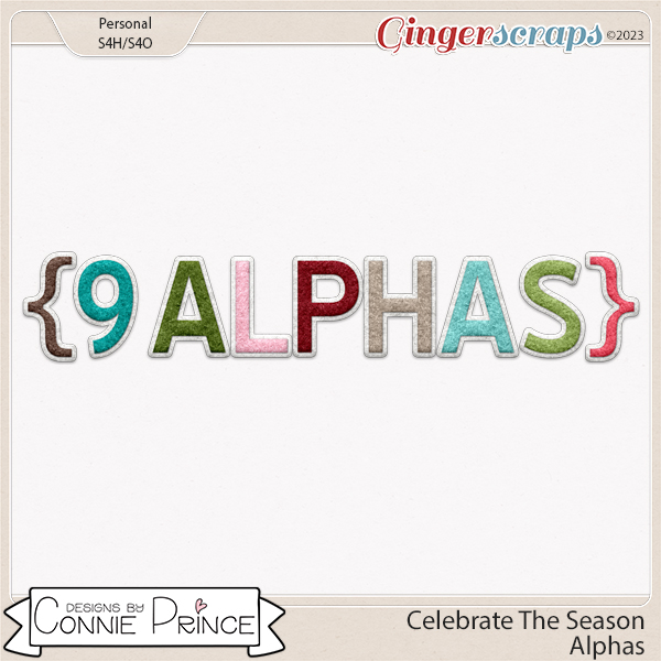 Celebrate The Season - Alpha Pack AddOn by Connie Prince