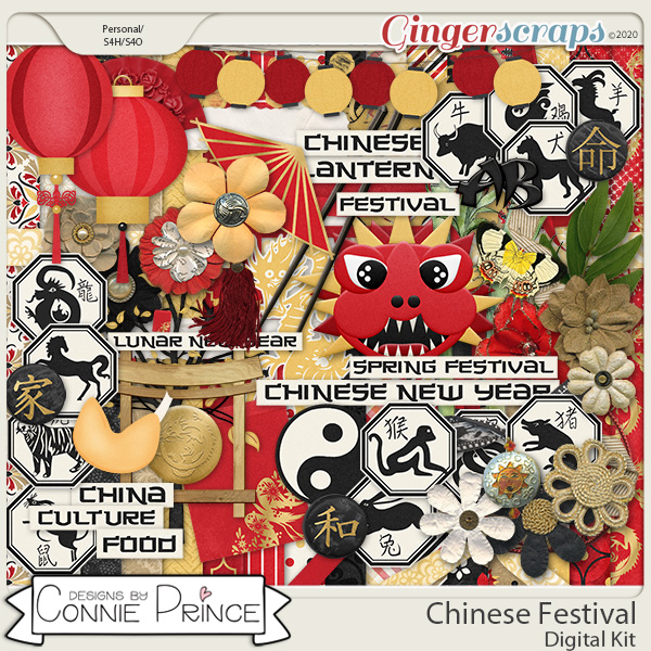 Chinese Festival - Kit by Connie Prince