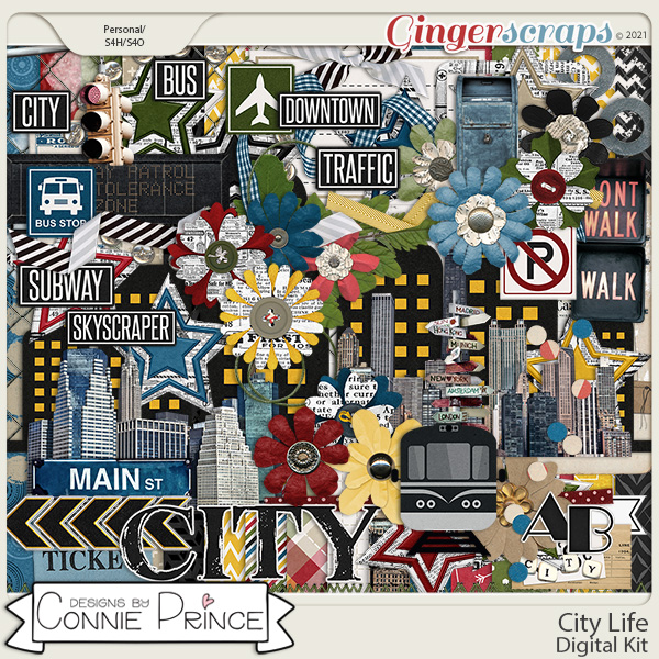 City Life - Kit by Connie Prince