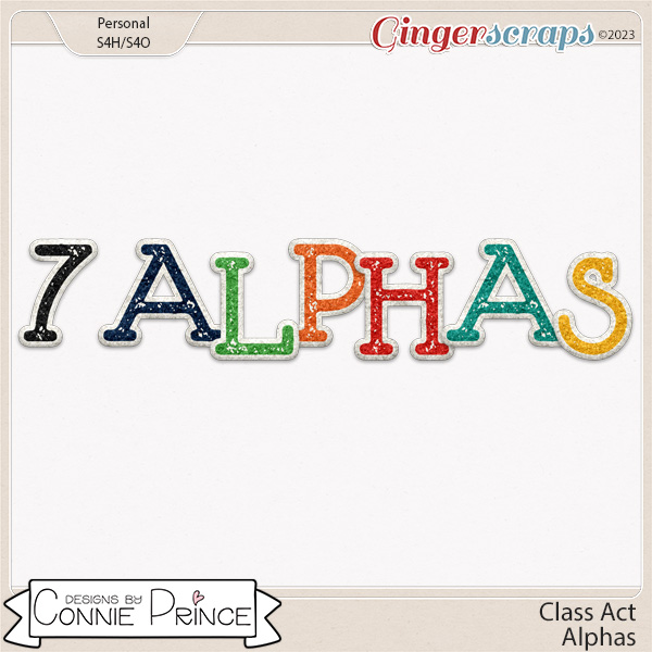 Class Act - Alpha Pack AddOn by Connie Prince