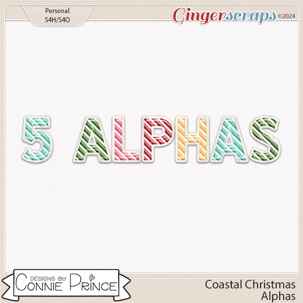Coastal Christmas - Alpha Pack AddOn by Connie Prince