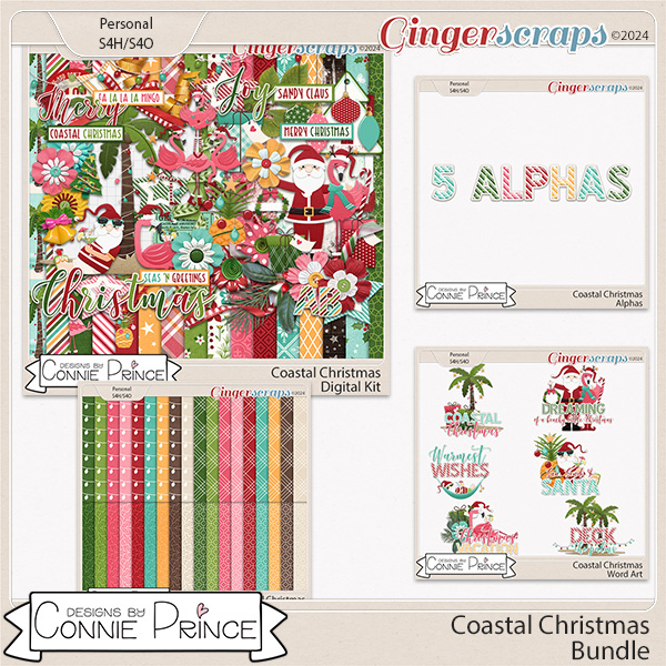 Coastal Christmas - Bundle by Connie Prince